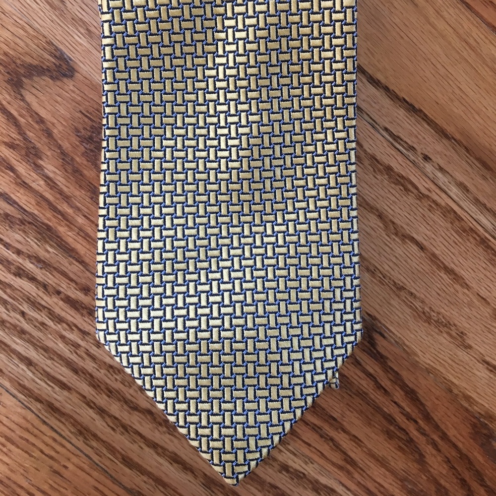 Jos. A Bank Gold & Blue Tie